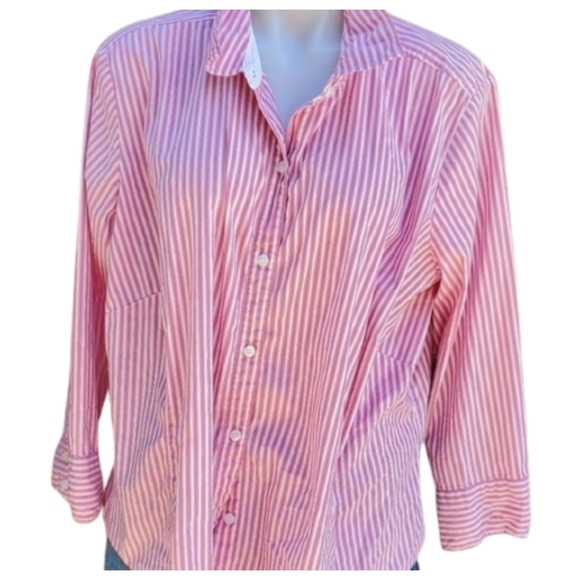 The Villager‎ striped stretch top 24 - Picture 1 of 8